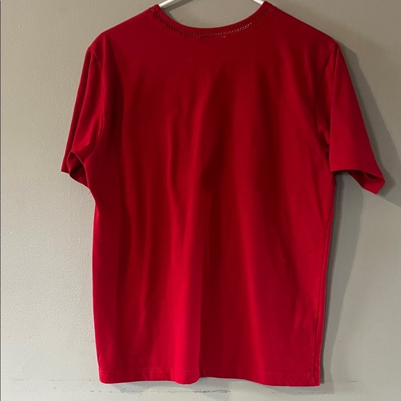Fashion Bug Red Short Sleeve Women's Tee - Picture 4 of 5